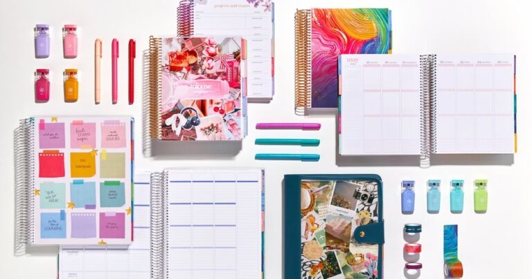 New Erin Condren Blog + Product Guides header